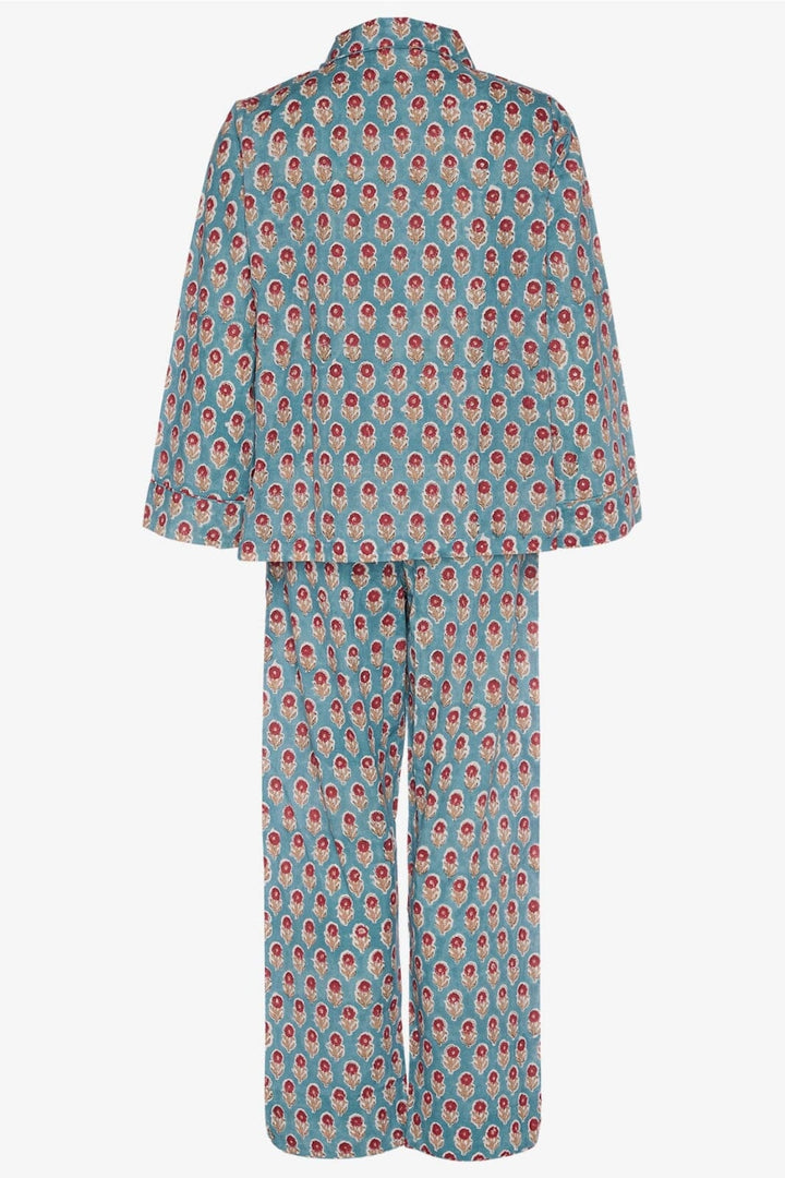 Sissel Edelbo - Nuit Pyjamas Set SE 1673 - Dusty Blue