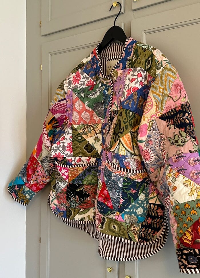 Forudbestilling - Sissel Edelbo - Shaneela Jacket SE 1370 - Patchwork Flower Jakker 