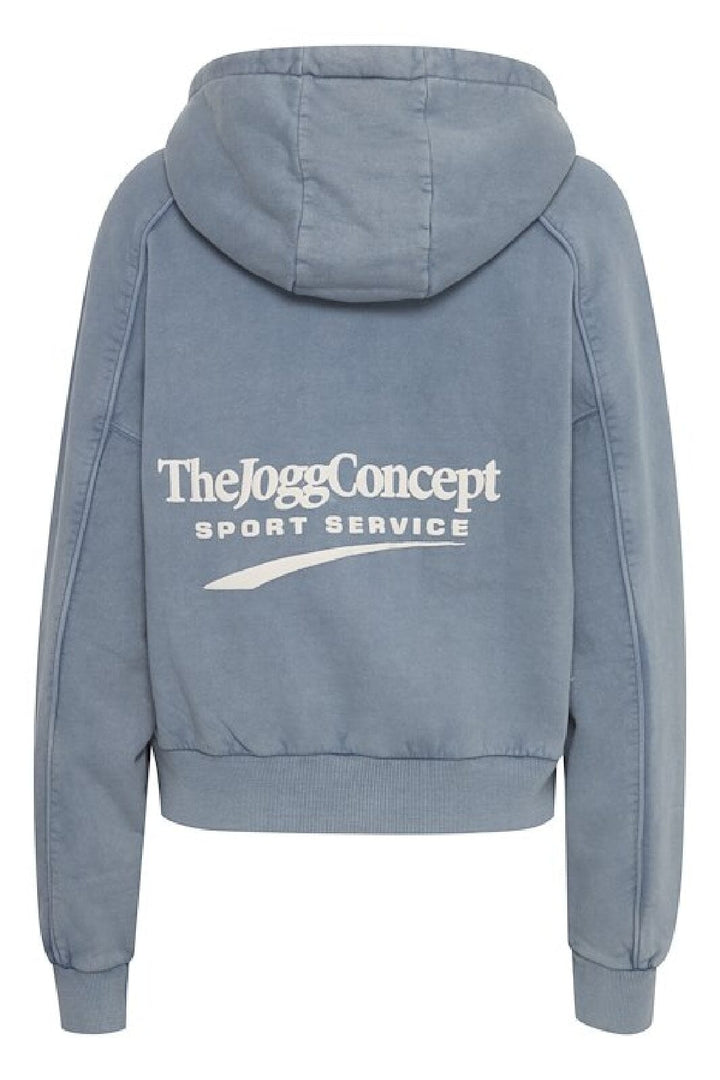 Forudbestilling - The Jogg Concept - Jcrubi Cutline Hoodie - 184028 Bering Sea Sweatshirts 