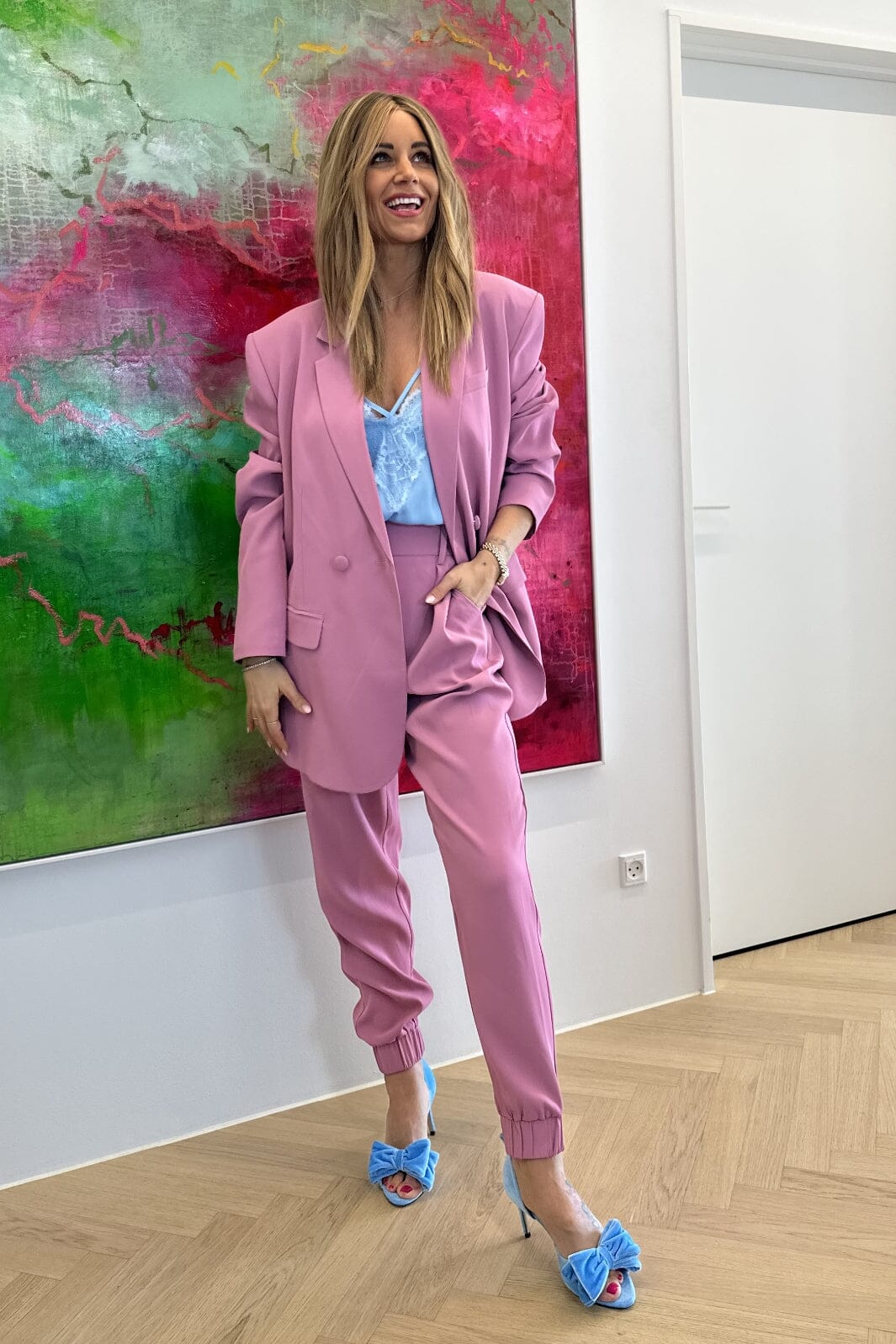 Forudbestilling - Valentin Studio - Lady Boss Blazer - Rosa (Marts/April) Blazere 