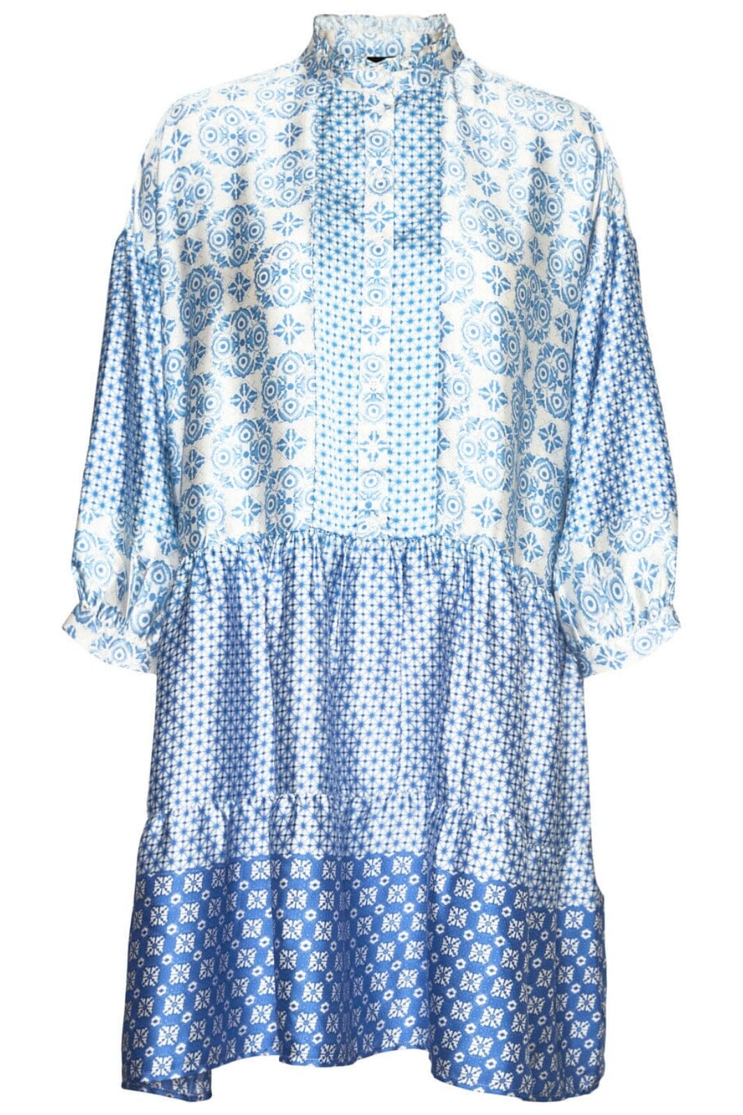 Forudbestilling - Vero Moda - Vmlevi Poly 7/8 Short Dress - 4485737 Birch Mazarin Palma Kjoler 