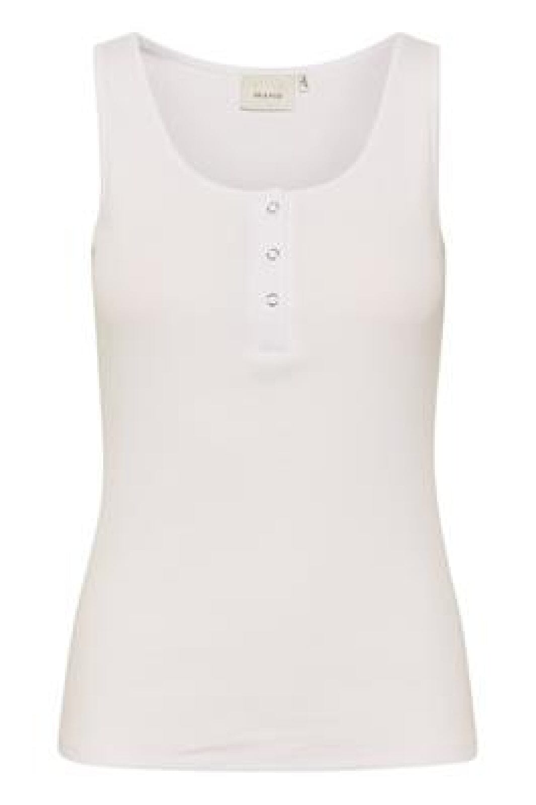 Gestuz - DrewGZ button top NOOS - Bright White Toppe 