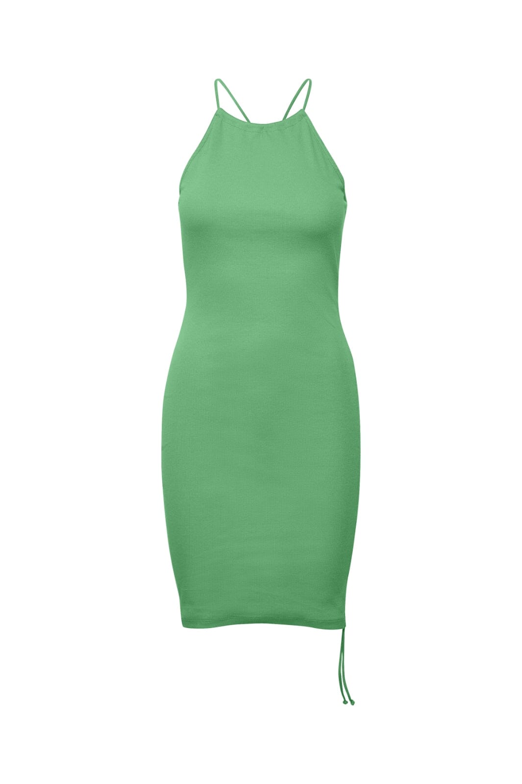 Gestuz - DrewGZ tie dress - Simply Green Kjoler 