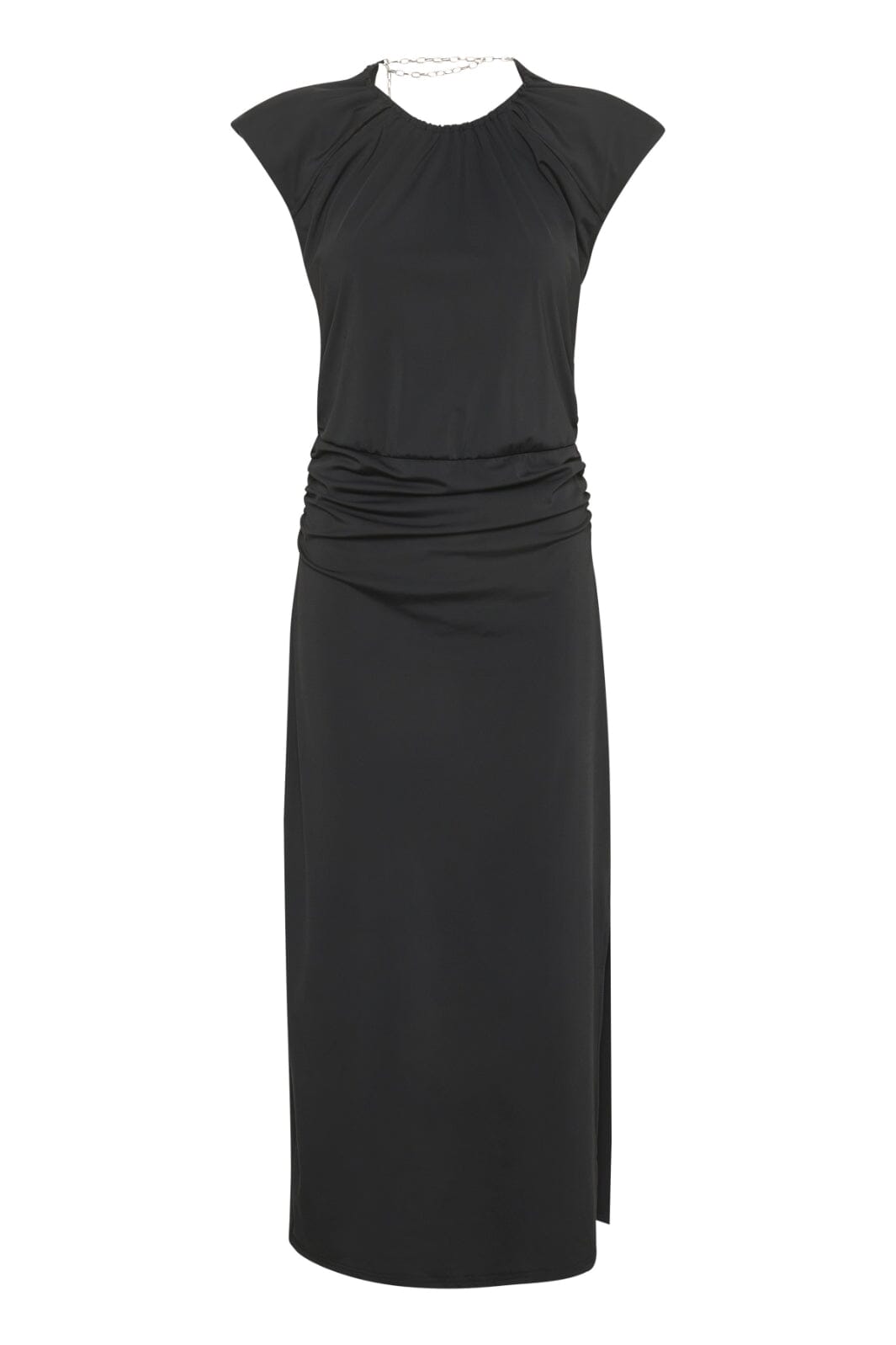 Gestuz - JiaGZ sl midi dress - Black Kjoler 