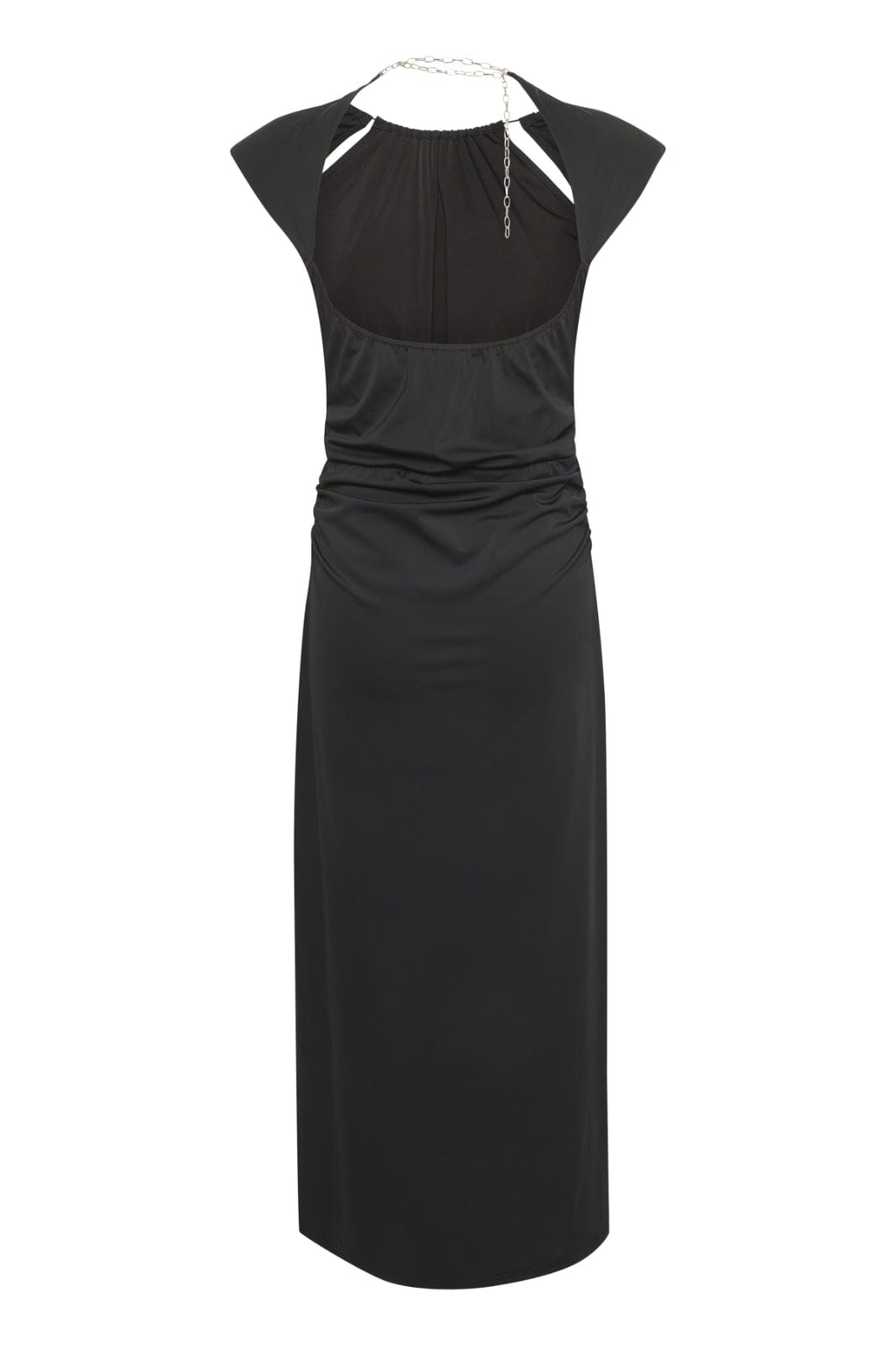 Gestuz - JiaGZ sl midi dress - Black Kjoler 