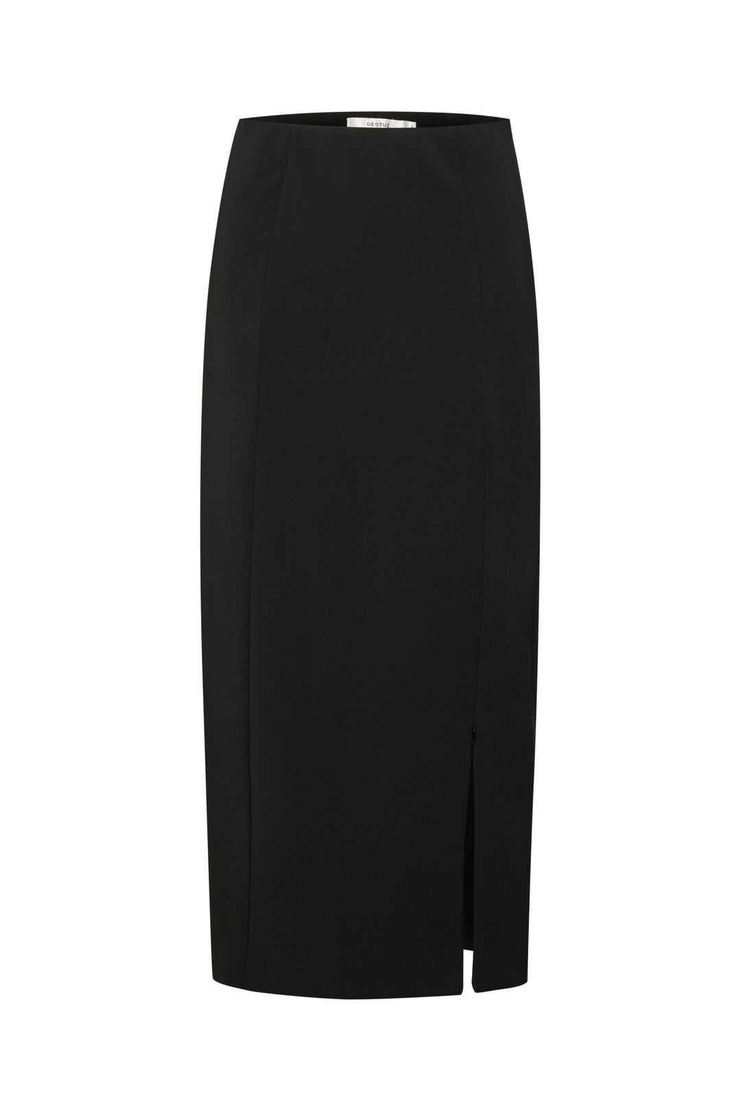 Gestuz - JoelleGZ HW long skirt - Black 