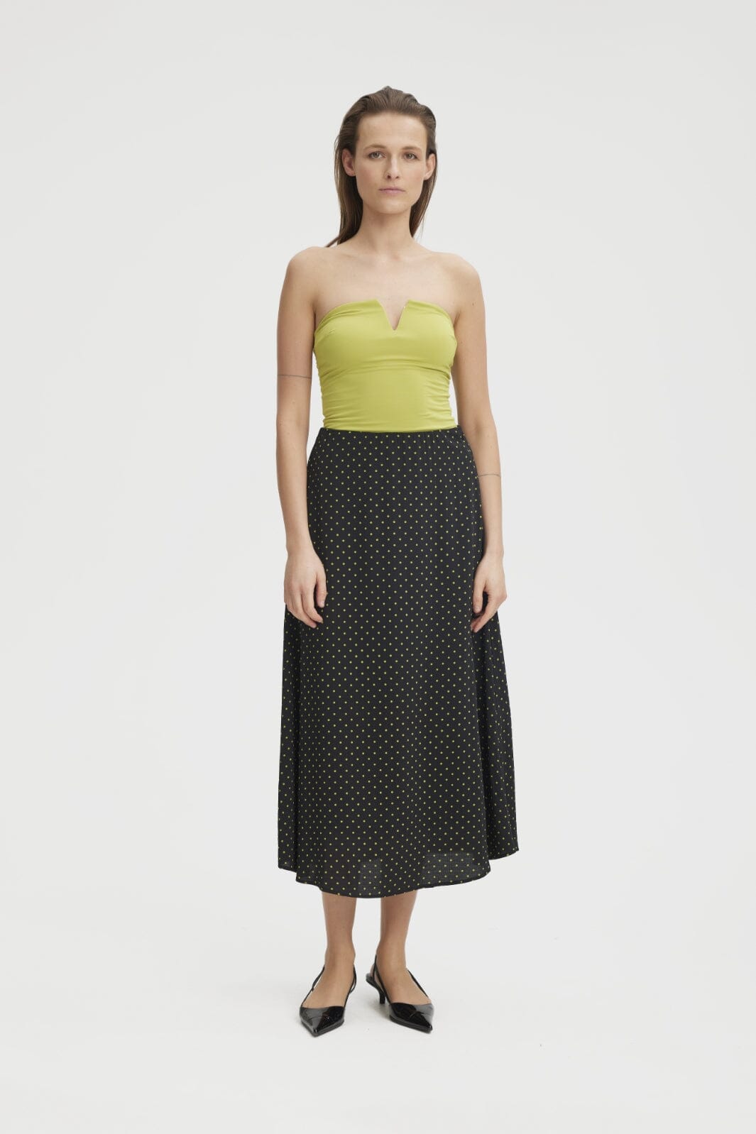 Gestuz - KatiaGZ P HW skirt - Split pea dot Nederdele 