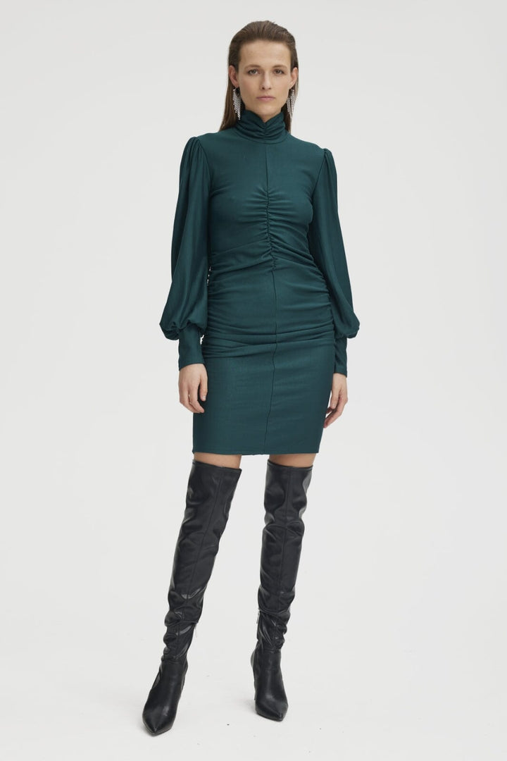 Gestuz - RifaGZ ls cuff dress - Ponderosa Pine Kjoler 