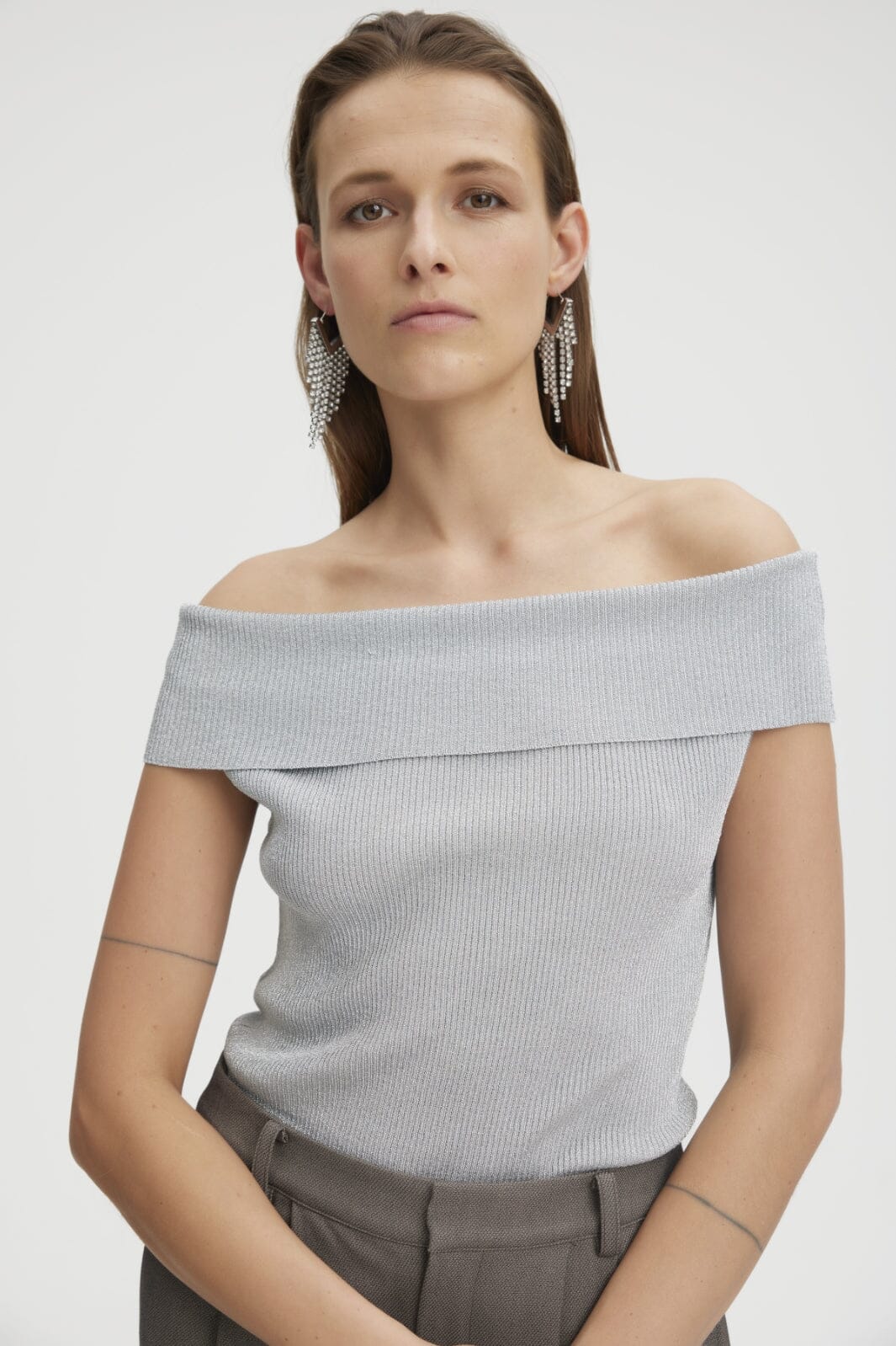 Gestuz - SilviGZ off shoulder - Silver Toppe 