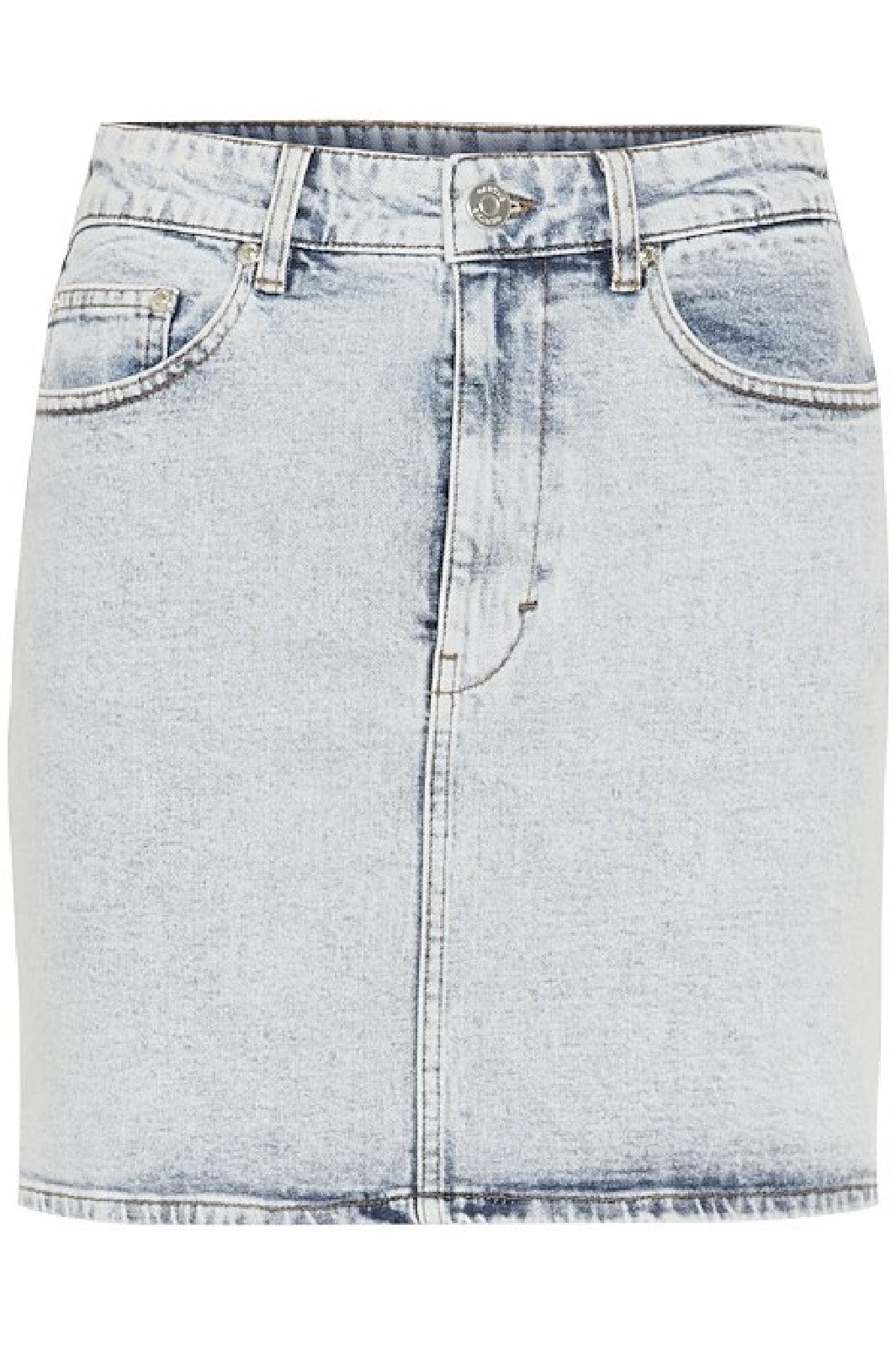 Gestuz - Tilliagz Short Skirt 10909827 - 104611 - Light Blue Washed