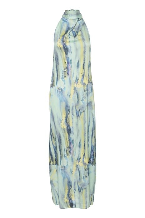 Gestuz - WaleryGZ P maxi dress - Green Aqua Art