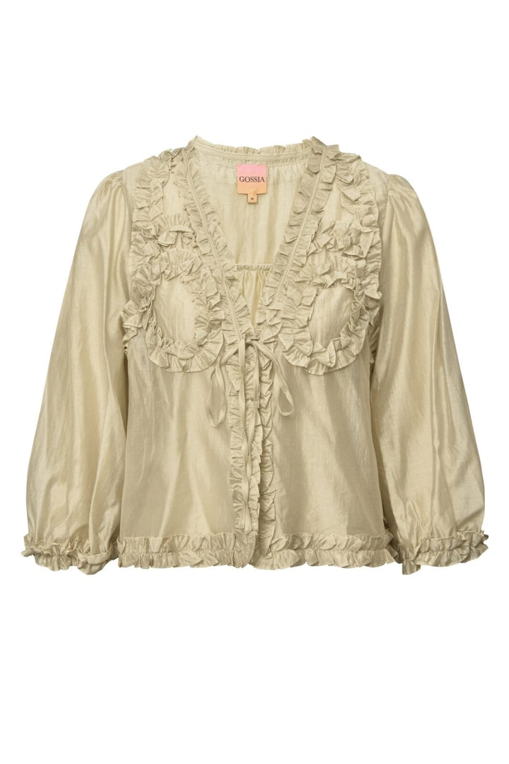 Gossia - Mirkago Cardigan Blouse - Champagne Bluser 