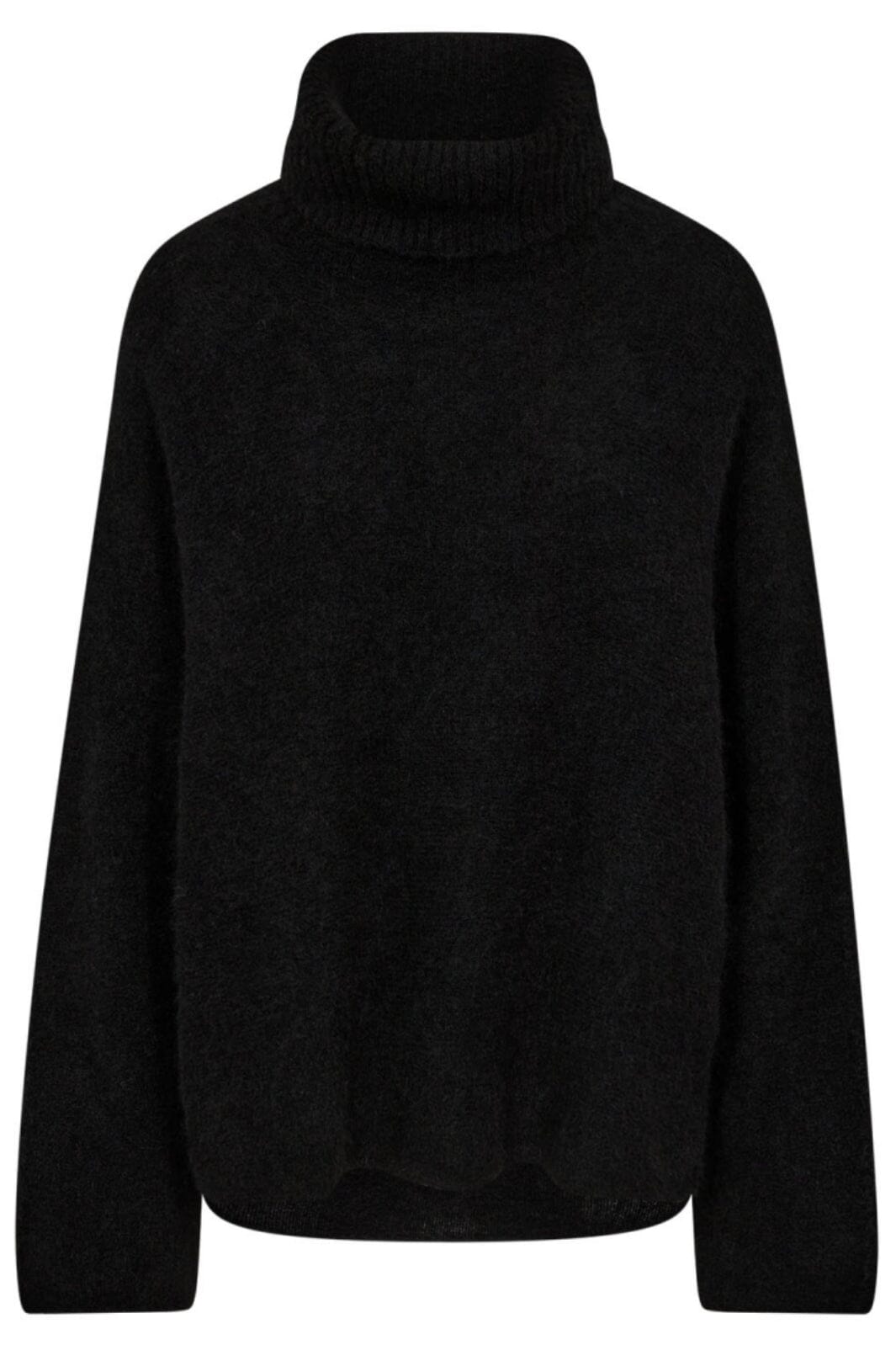 Gossia - Noomigo Sweater - Black Strikbluser 