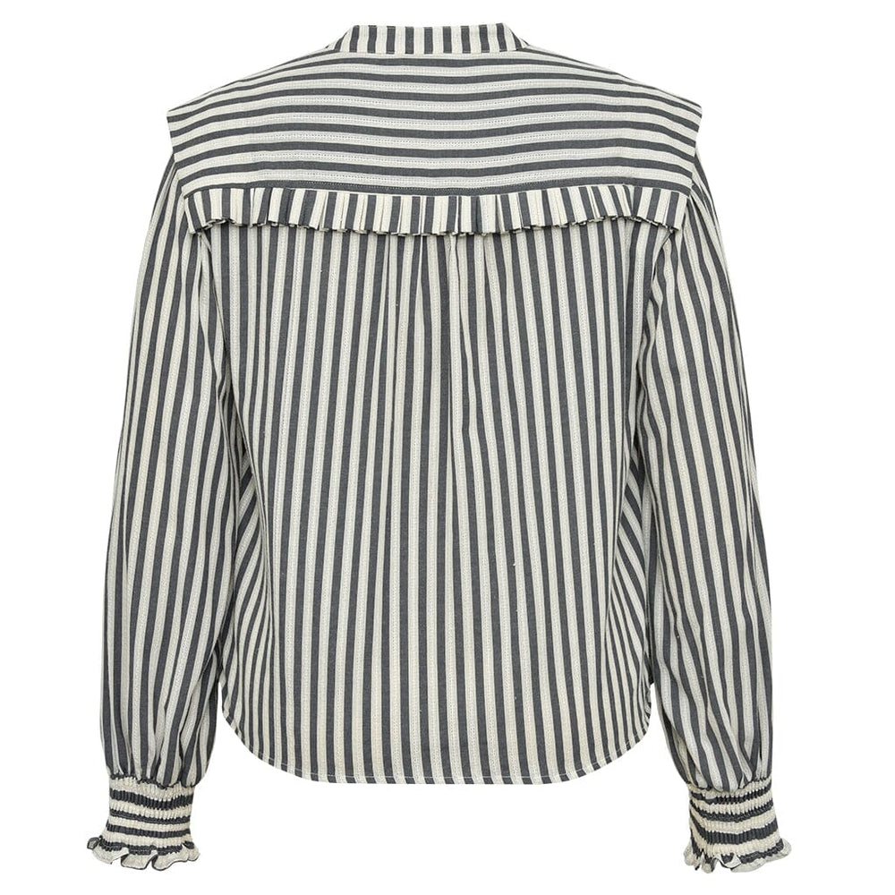 Gossia - Priscillago Blouse - Black Creme Stripe