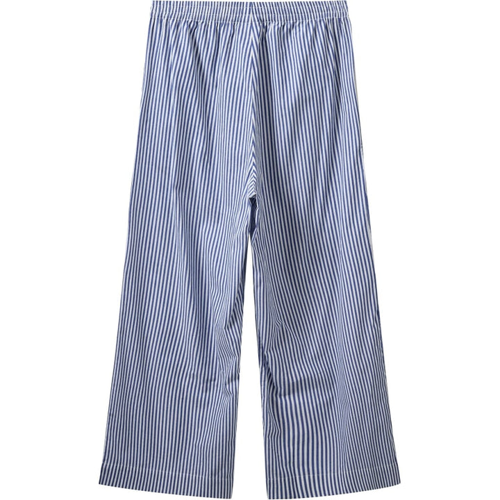 H2O - Rønne Essential Pajamas Pants 100166-1 - 7760 - Blue/White Stripe Bukser 