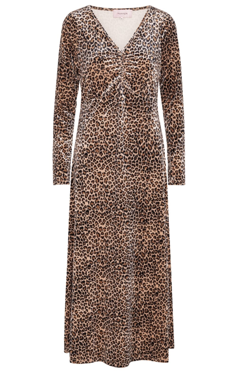 Hunkøn - Angela Velour Dress - Leopard Kjoler 