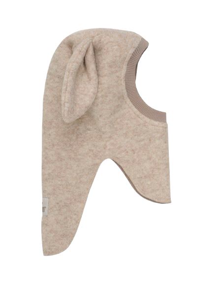 Huttelihut - Balaclava Ears Wool 460194 - 2601 Sand Melange Elefanthuer 