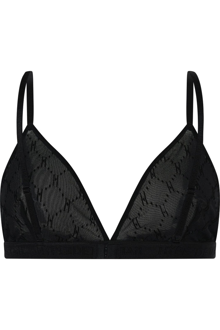 Hype The Detail - Mesh Bralette - 9 Sort BH 