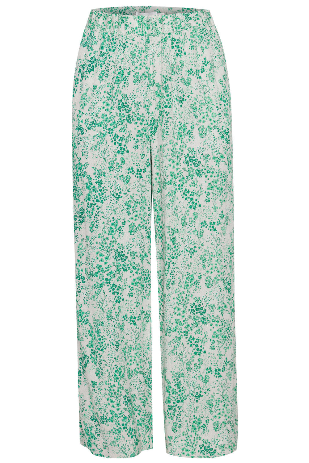 Ichi - Ihmarrakech Aop Pants3 - Holly Green Bukser 