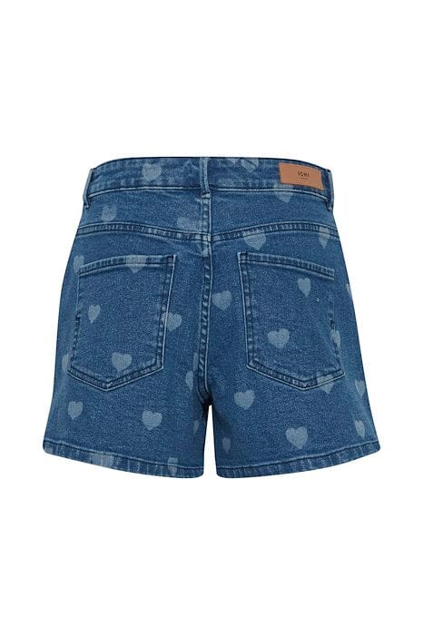 Ichi - Ihpiper Sho2 - 200792 Light Blue Washed Shorts 