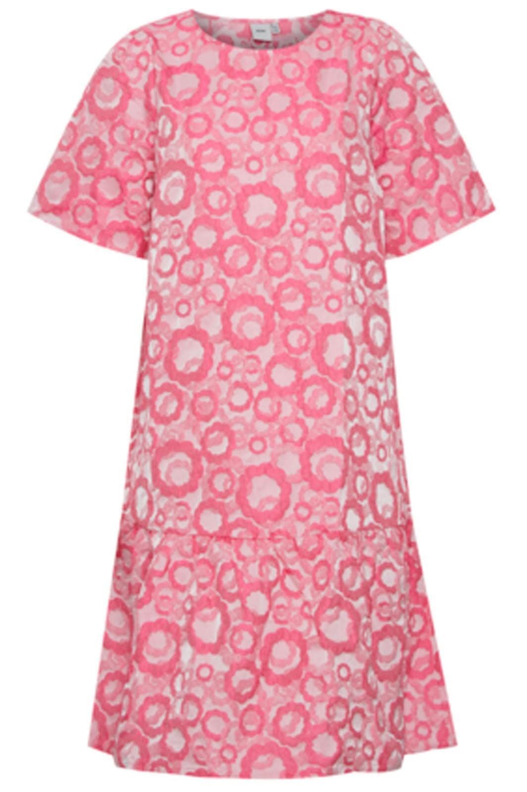 Ichi - Ixtytte Dr Dress - Shocking Pink Kjoler 