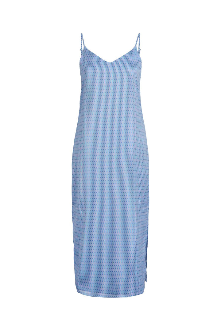 Jjxx - Jxcleo Satin Dress - 4388348 Silver Lake Blue Aop