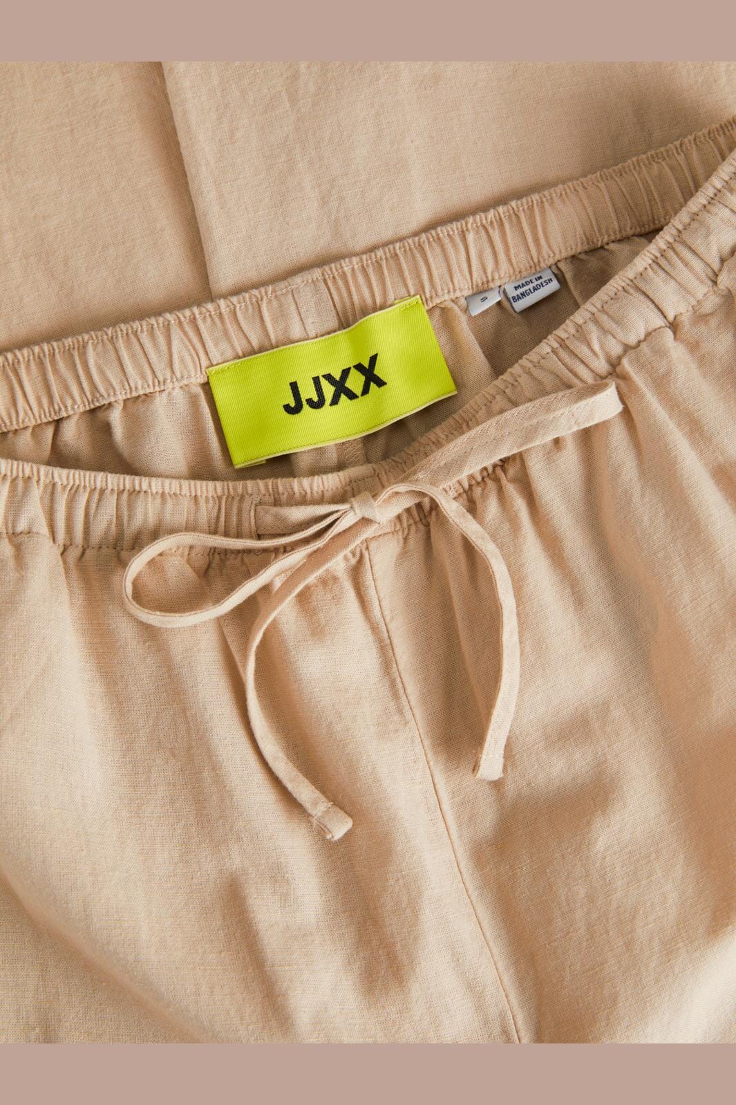 Jjxx - Jxflora Linen Blend Pant Sn - 4388891 Cement