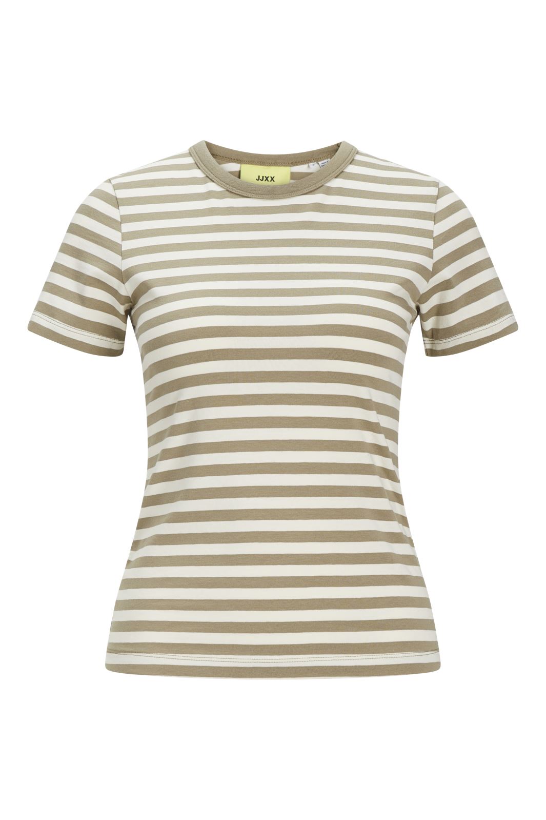 Jjxx - Jxgigi Str Ss Stripe Tee Sn - 4389661 Aloe Seedpearl