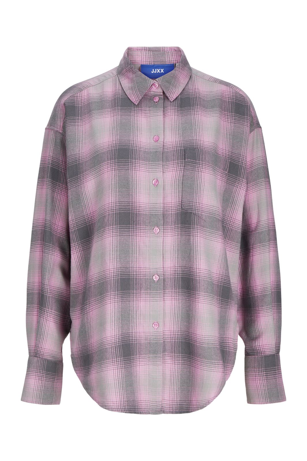 Jjxx - Jxjamie Flannel Ls Shirt - 4650944 Moonlite Mauve Check