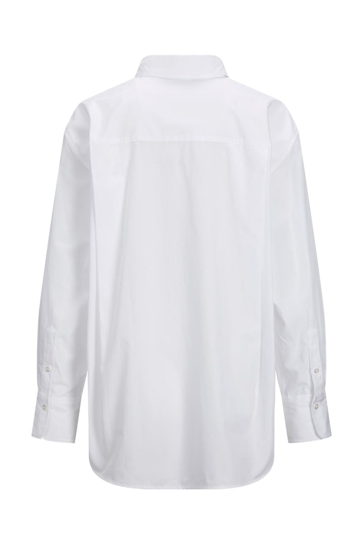 Jjxx - Jxjamie Ls Relaxed Poplin Shirt - 3769599 White