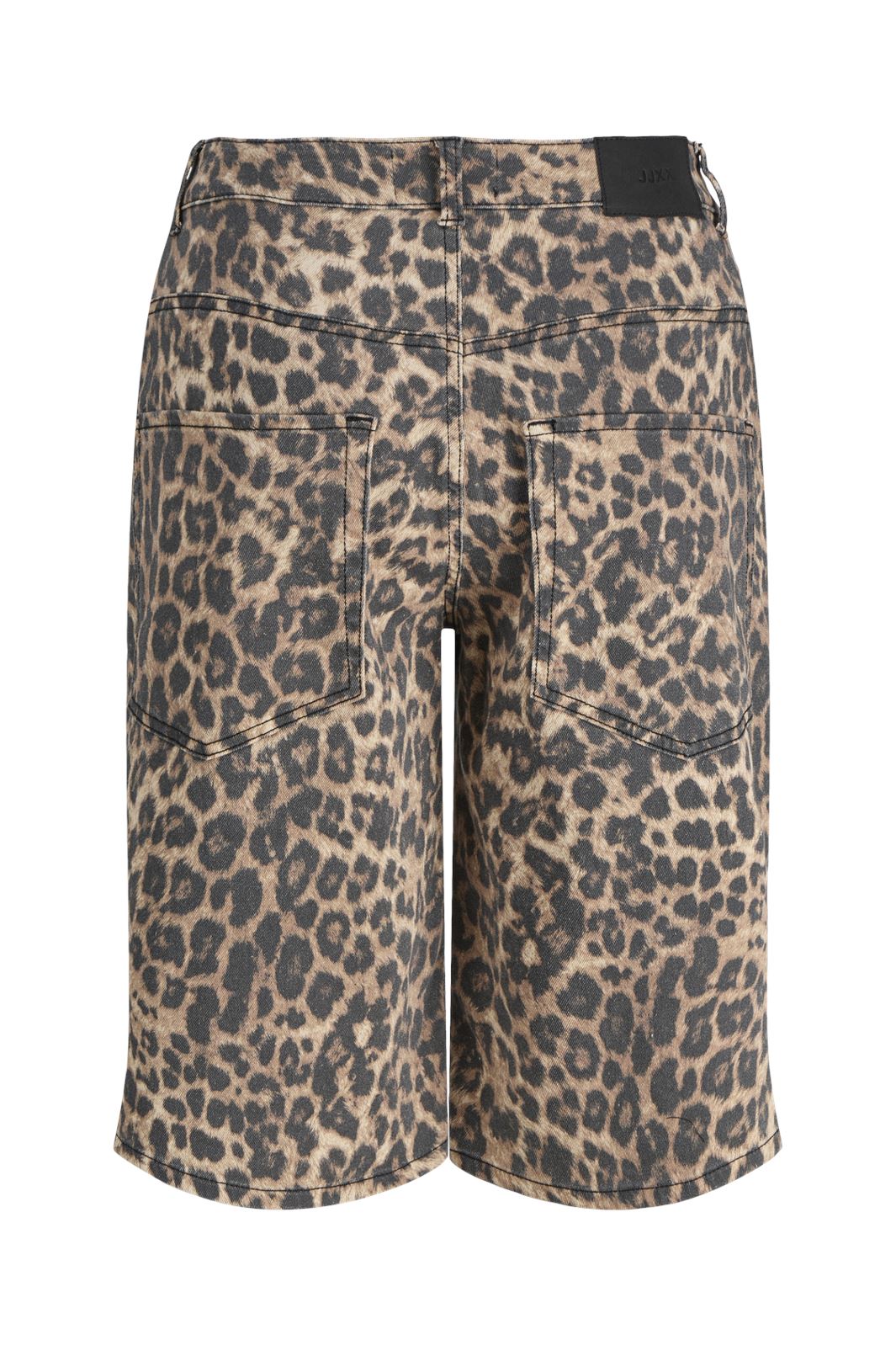 Jjxx - Jxsarah Erin Baggy Shorts - 4832706 Cornstalk Leopard