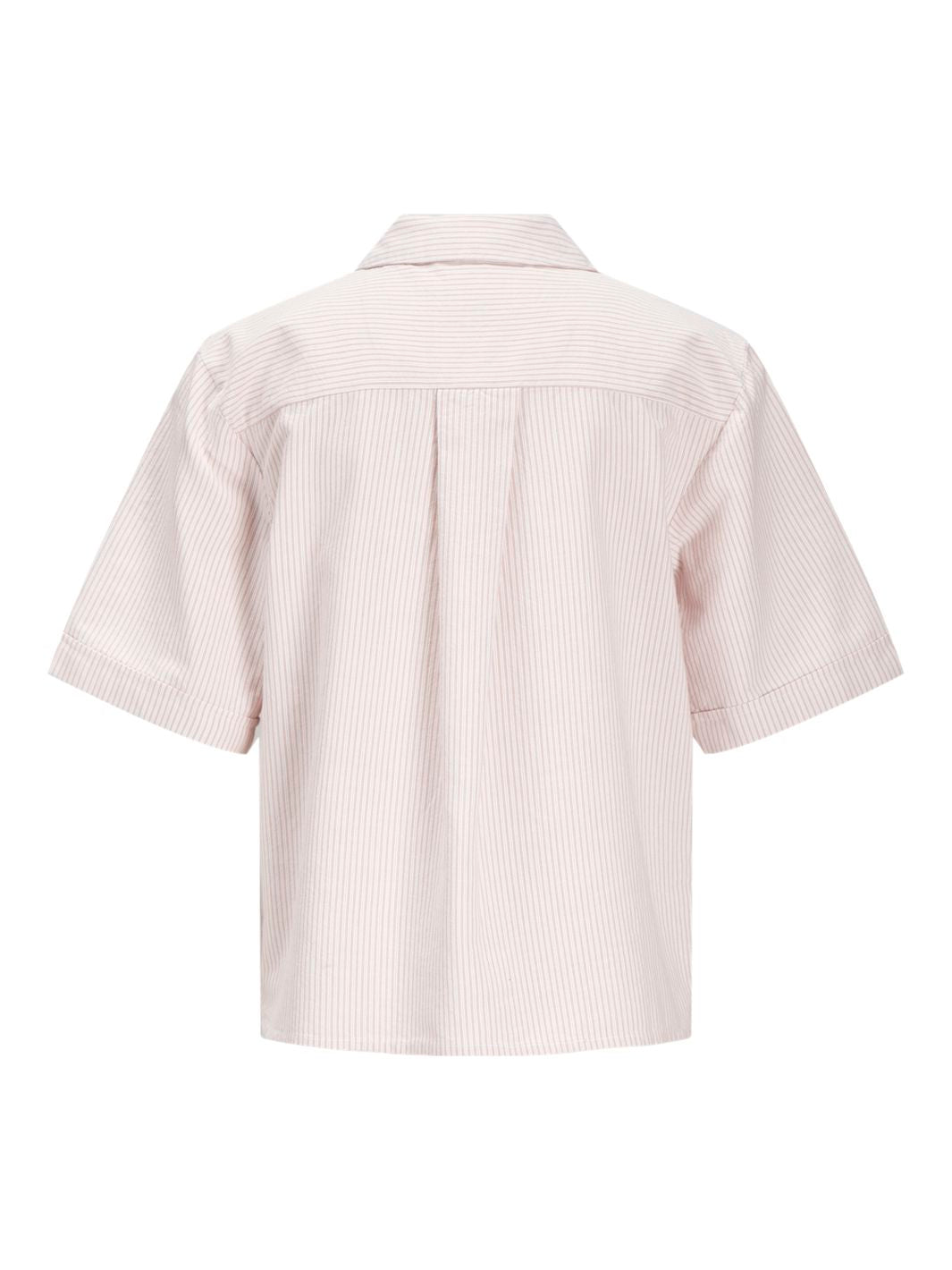 Jjxx - Jxsiva Oxford Ss Pocket Shirt - 4662404 Mauve Shadows Blanc De Blanc