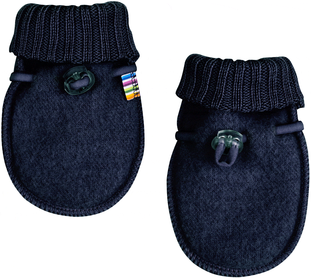 Joha - Baby Mittens - Dark Blue Melange Handsker & vanter 