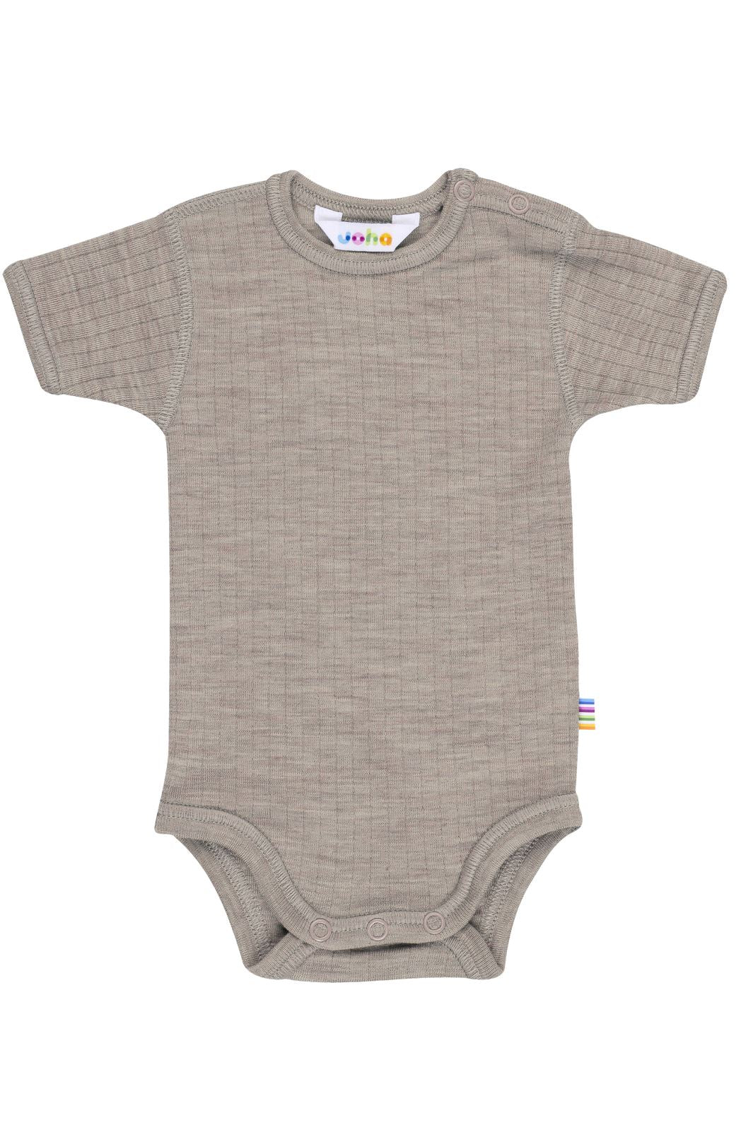 Joha - Body w/short sleeves - Sesame Melange Bodysuits 