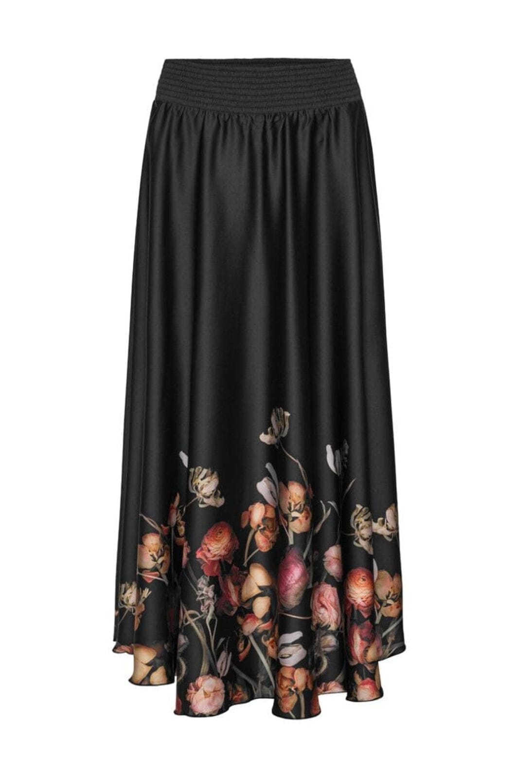 Karmamia - Savannah Skirt - Black Blossom Nederdele 