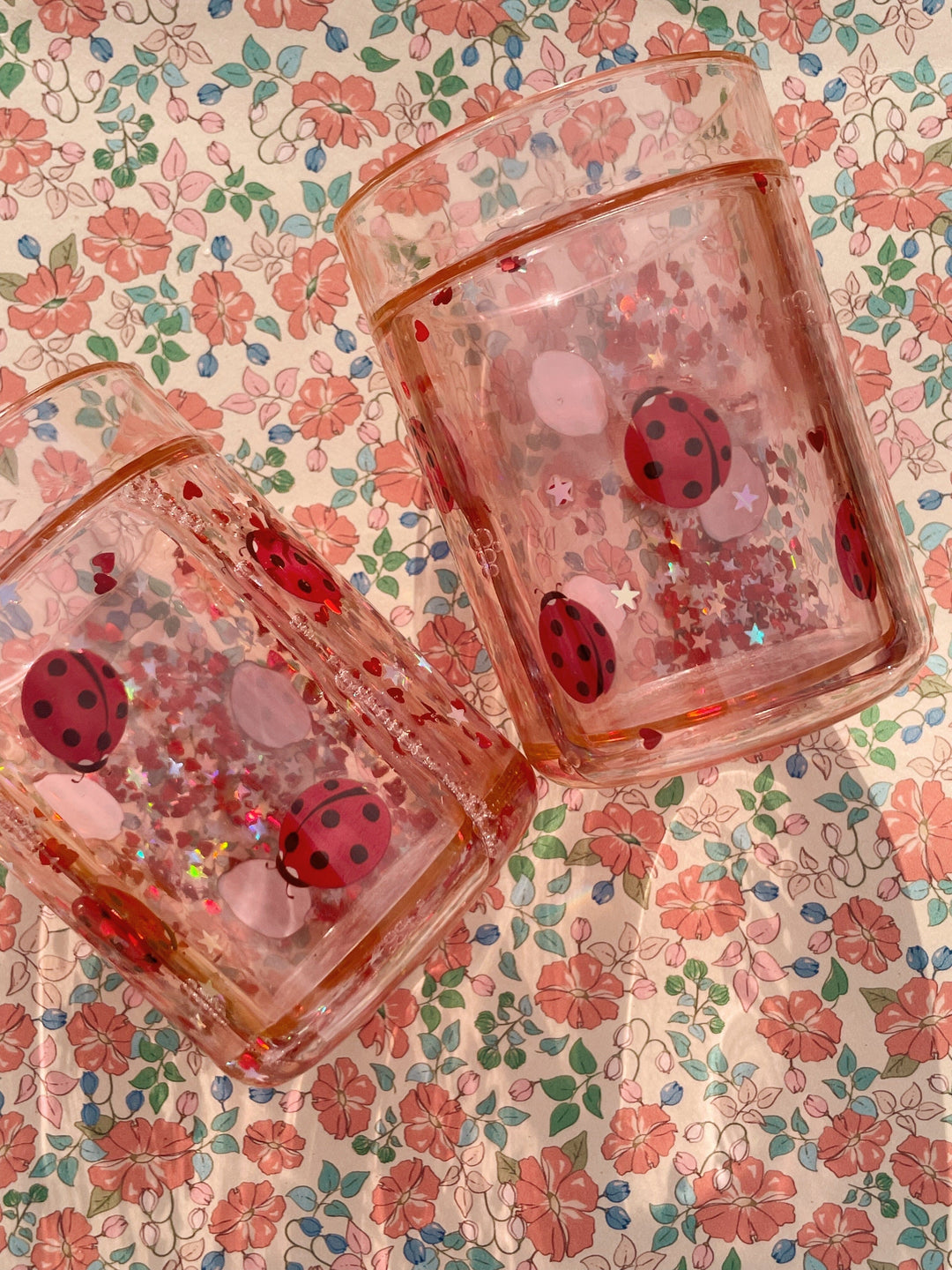 Konges Sløjd - 2 Pack Ladybug Glitter Cups Ks102202 - Ladybug Interiør 