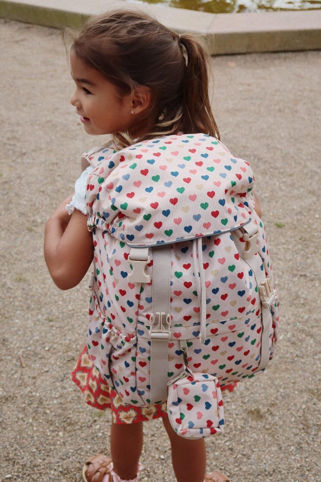 Konges Sløjd - Clover Schoolbag - Coeur Colorè Frappe Tasker 