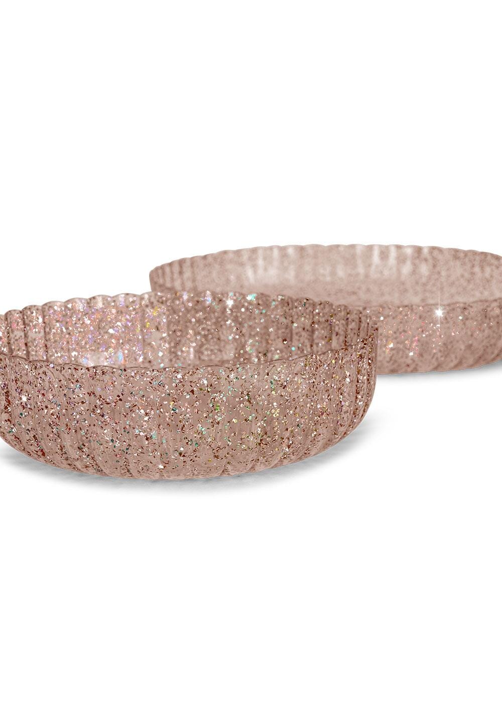 Konges Sløjd - Dinner Set Glitter - Sparkling Blush Køkkentilbehør 