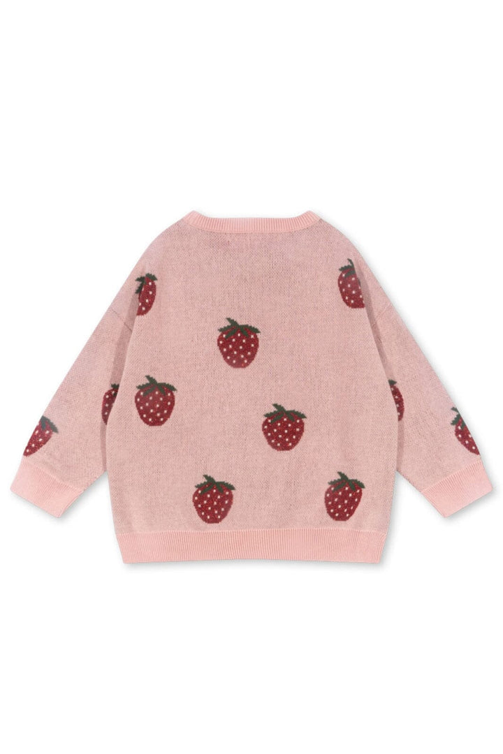 Konges Sløjd - Lapis Lurex Knit Blouse Ks102260 - Strawberry