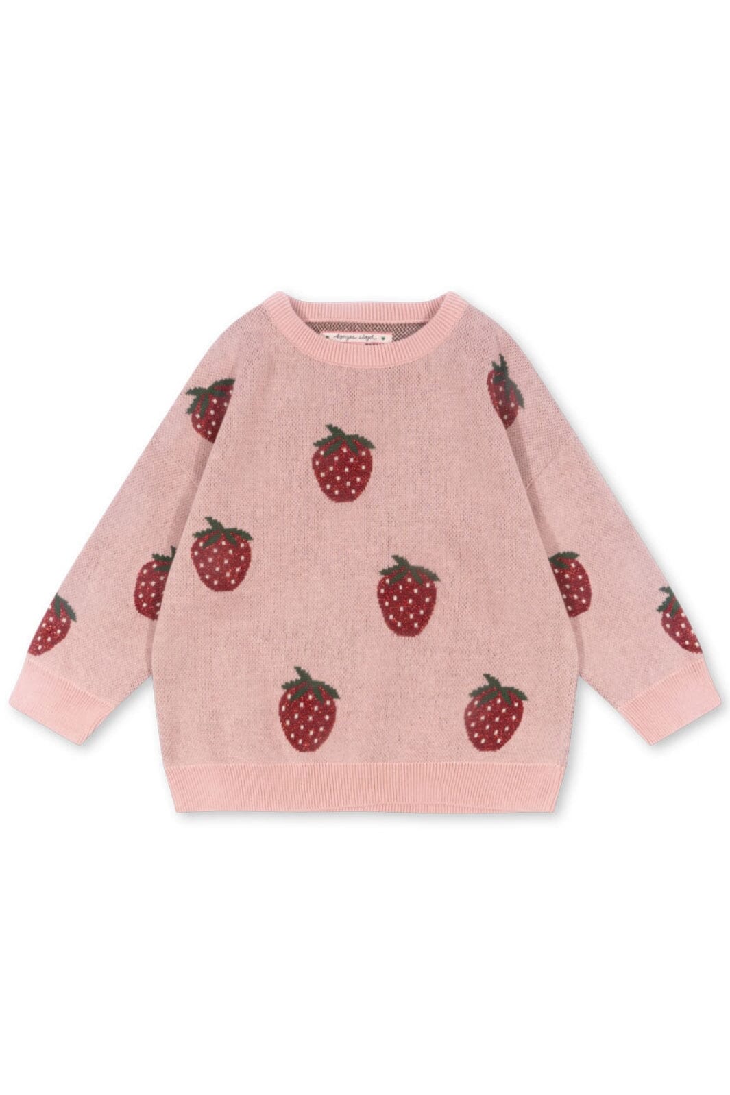 Konges Sløjd - Lapis Lurex Knit Blouse Ks102260 - Strawberry