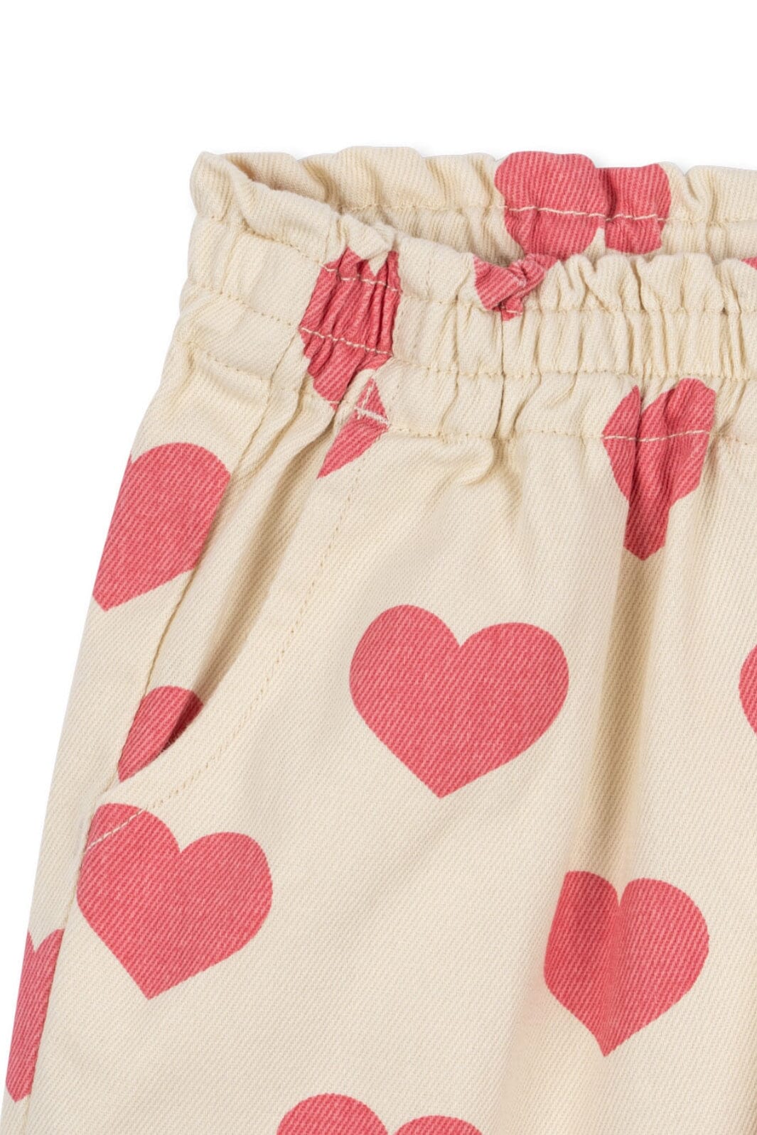 Konges Sløjd - Magot Frill Pants Gots Ks103366 - Bon Coeur Pink