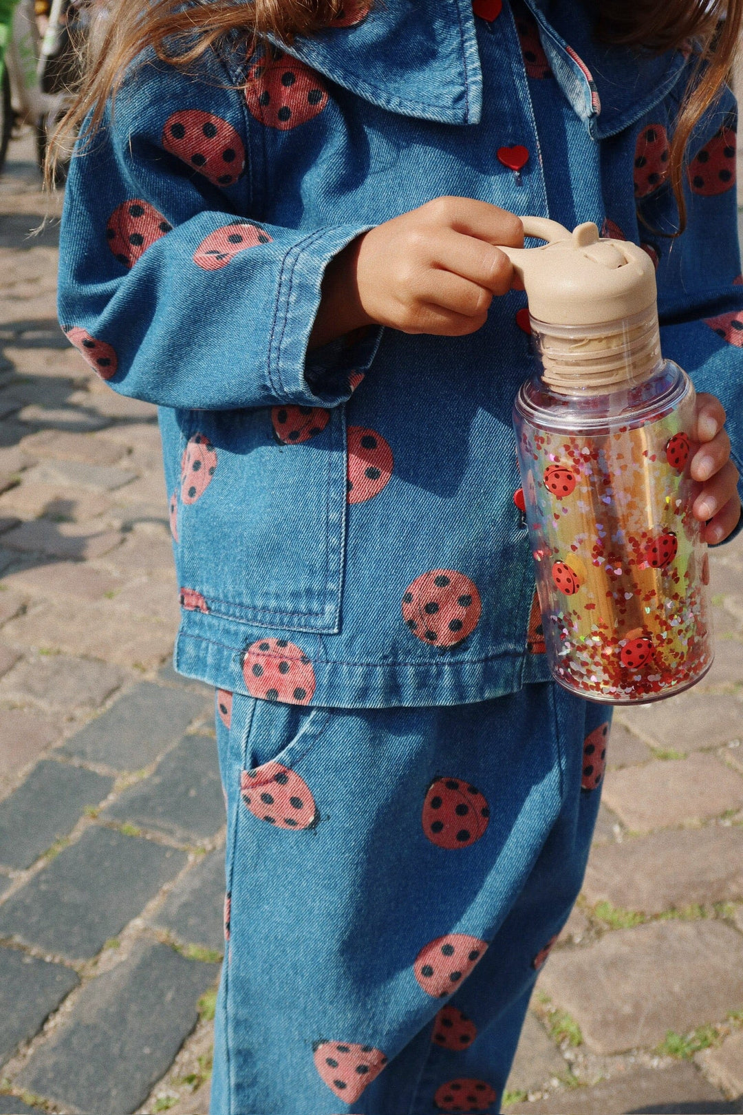 Konges Sløjd - Magot Ladybug Frill Pants Gots Ks102216 - Ladybug Bukser 