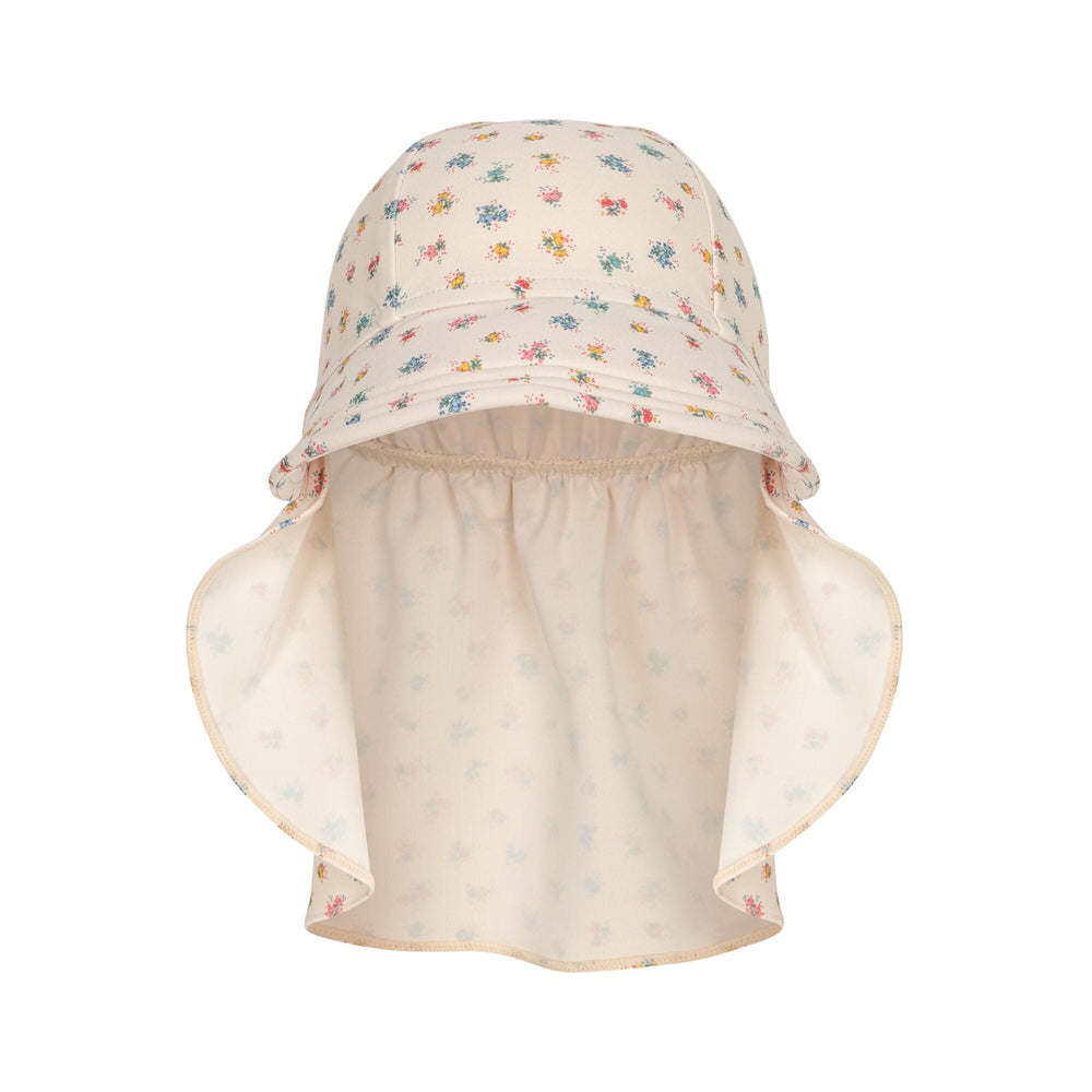 Konges Sløjd - Manuca Frill Sun Hat Grs - Bloomie Sprinkle Sommerhatte & UV hatte 