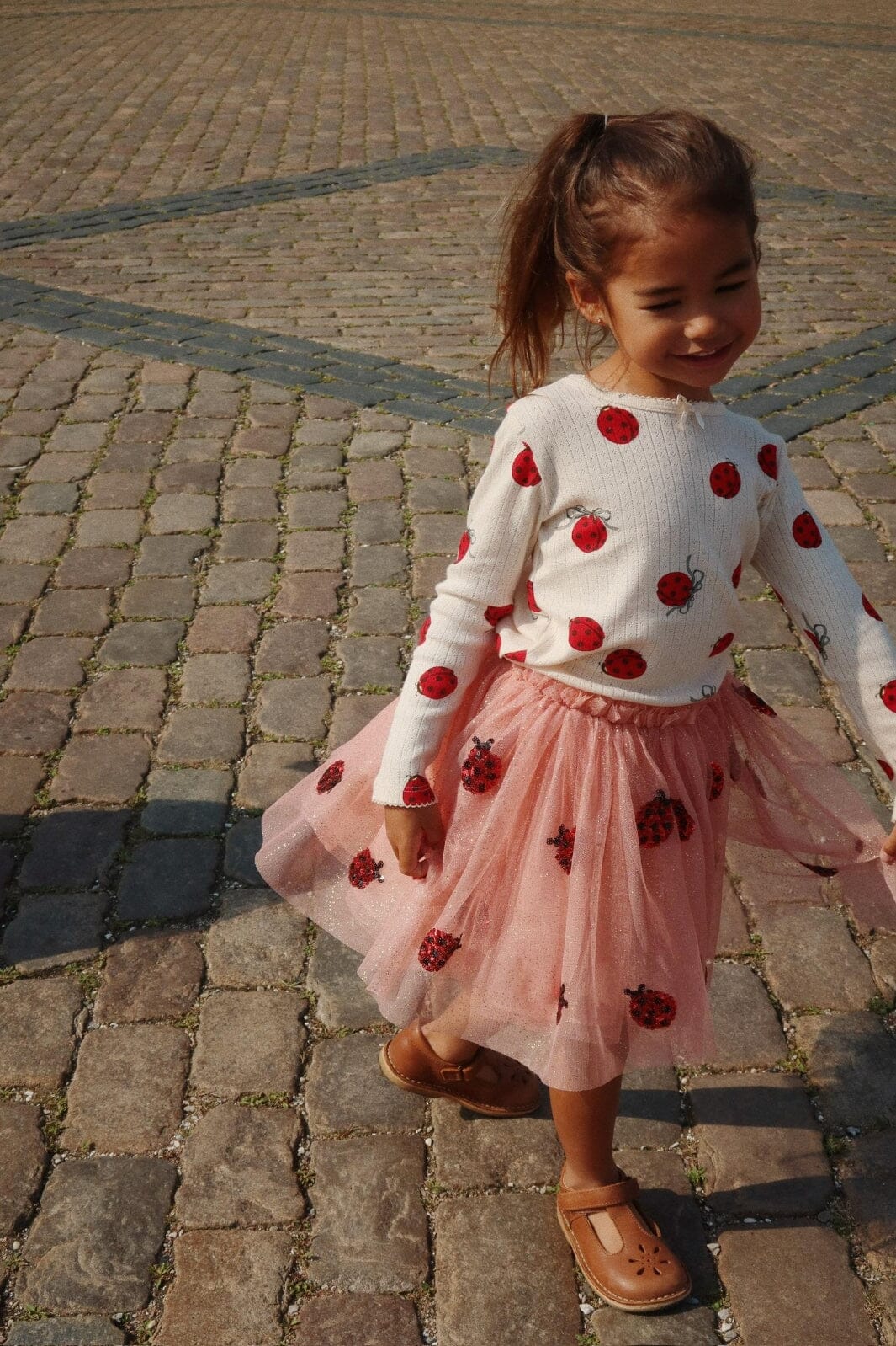 Konges Sløjd - Minnie Ladybug Blouse Gots Ks102208 - Ladybug