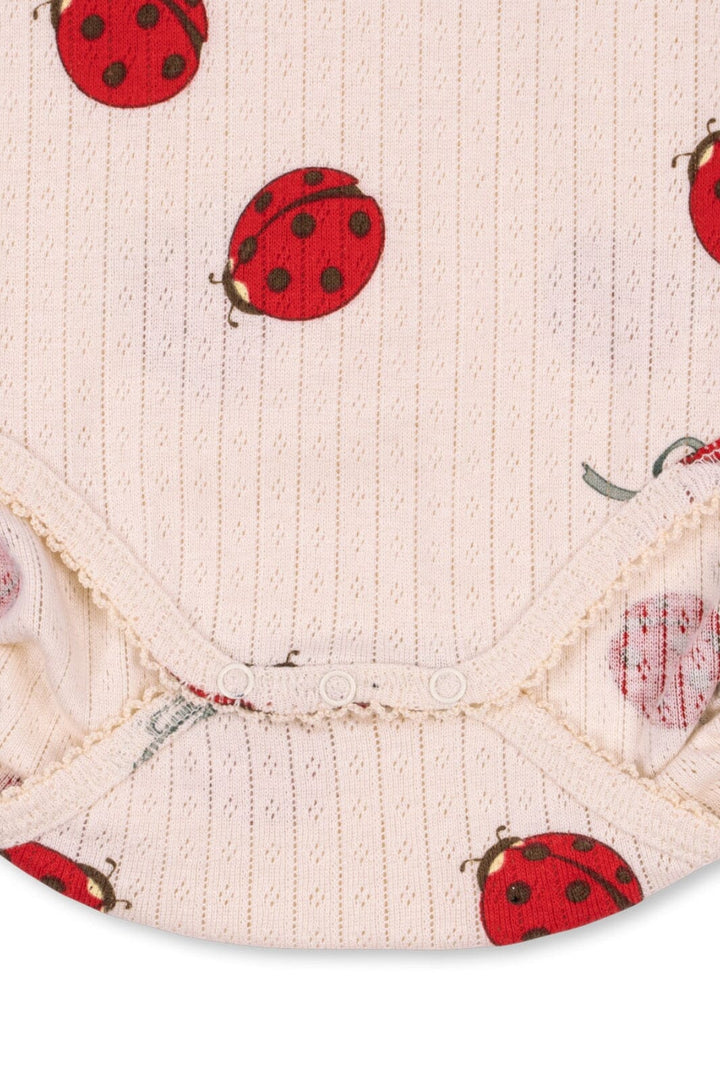 Konges Sløjd - Minnie Ladybug Body Gots Ks102207 - Ladybug