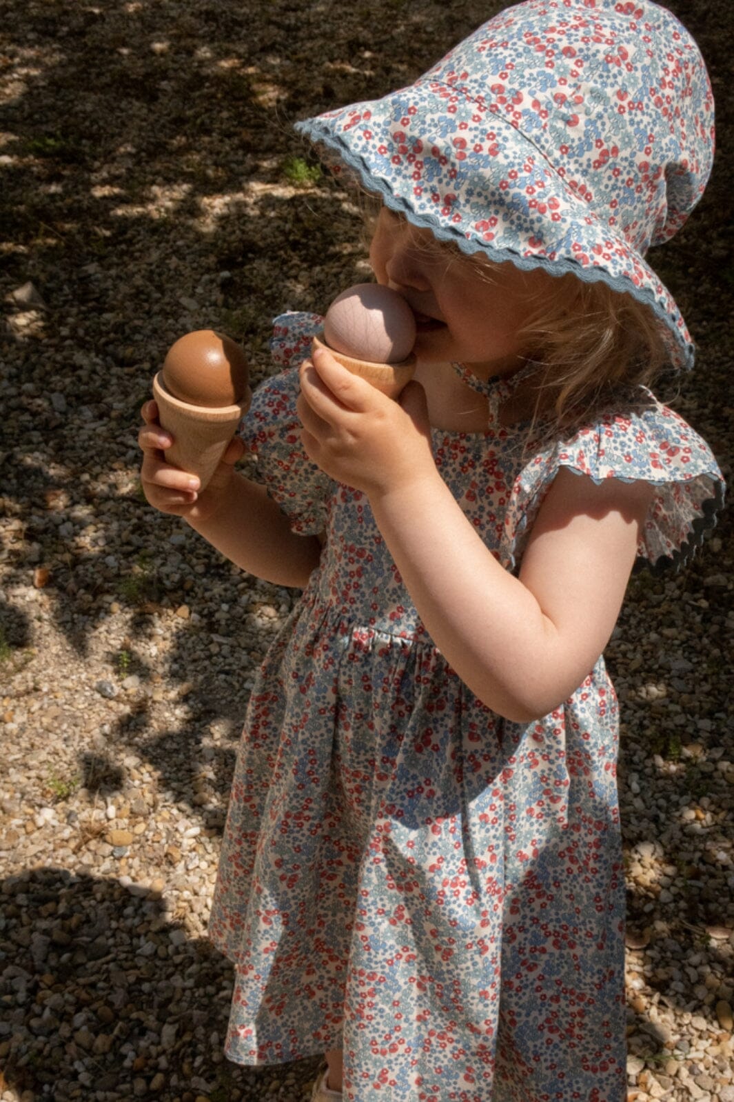 Konges Sløjd - Verbena Sunhat - Bibi Blue Sommerhatte & UV hatte 