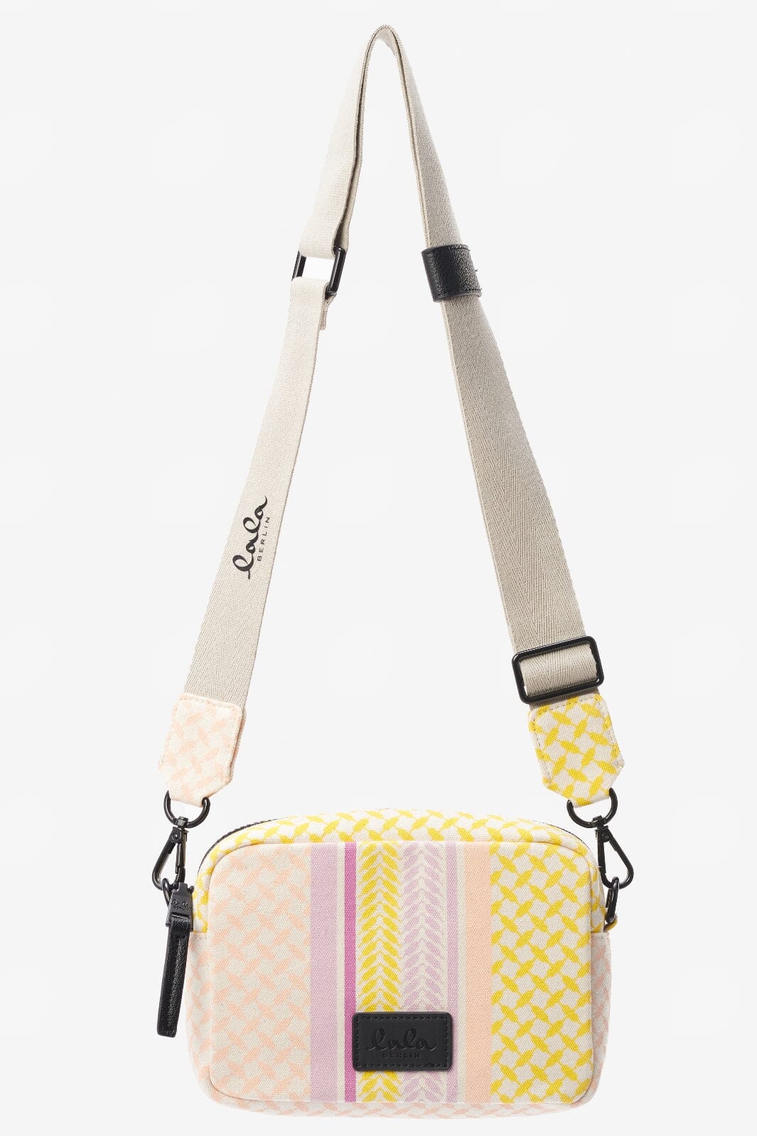 Lala Berlin - Crossbody Milly - multicolor pale pink Tasker 