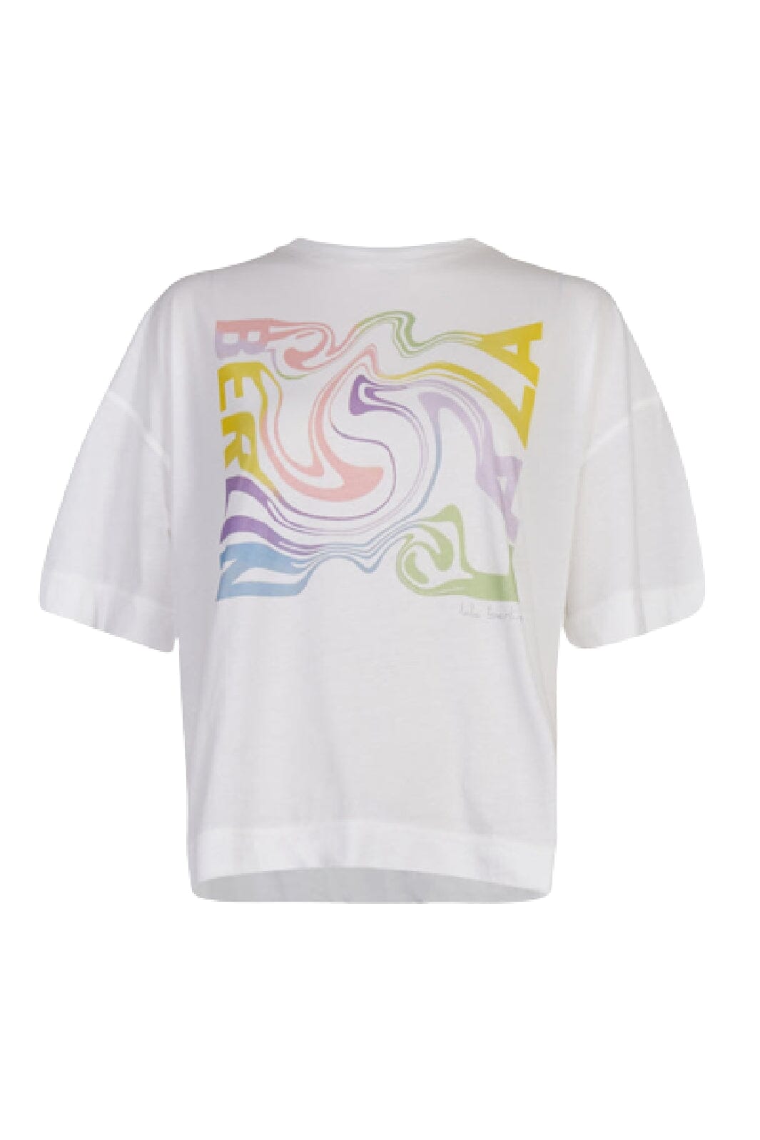 Lala Berlin - T-shirt Creo Swirl - white T-shirts 