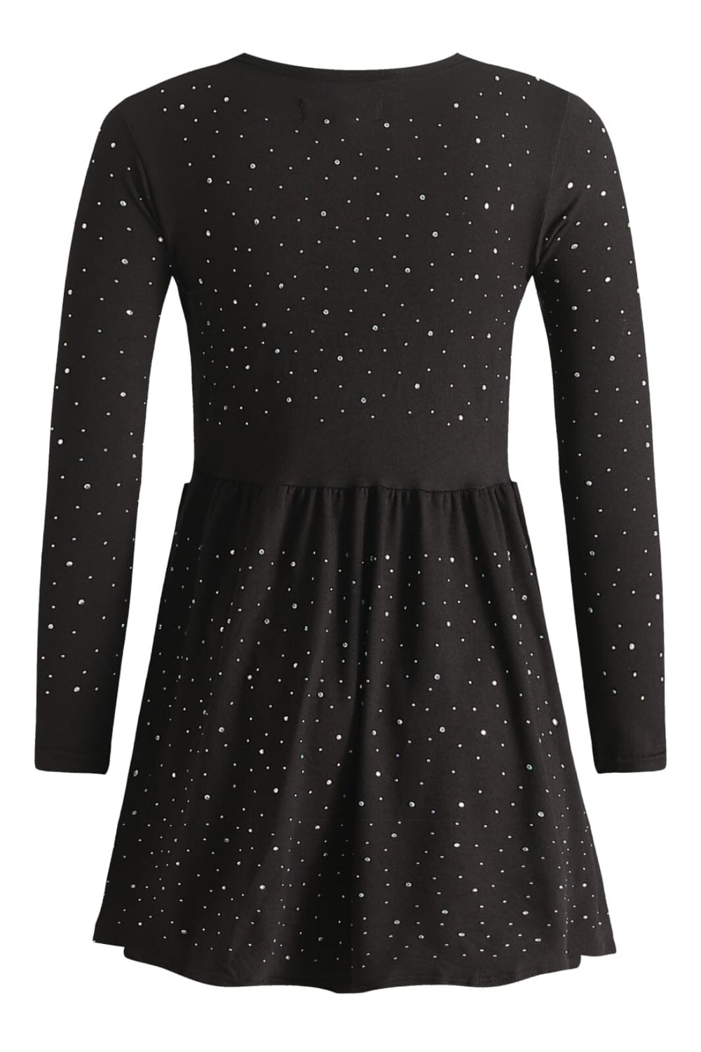 Liberte Ami - Alma-Ls-Babydoll-Dress (Kids) - Black Simili Kjoler 