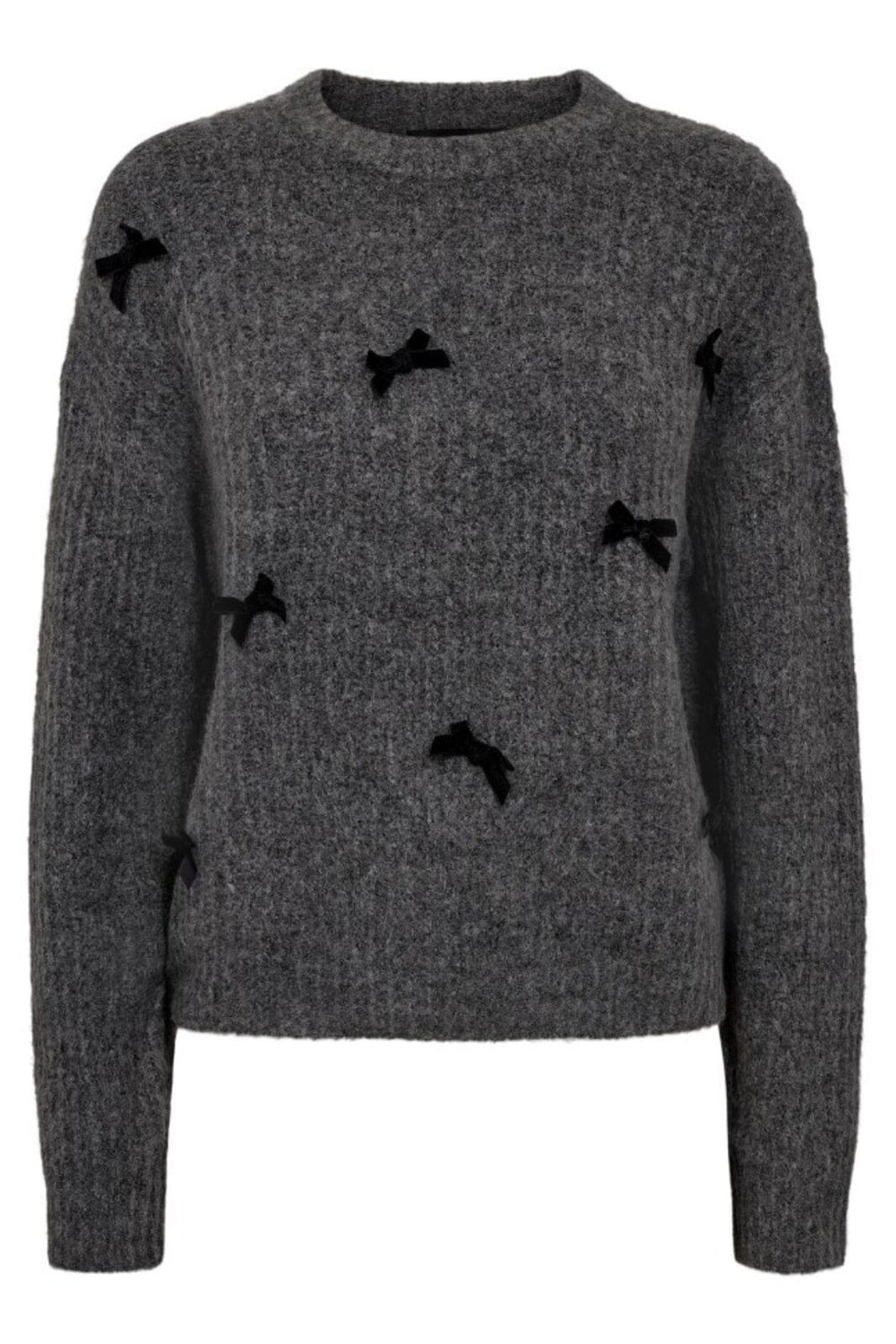 Liberte - Fro-Bow-Pullover - Dark Grey Pullover 